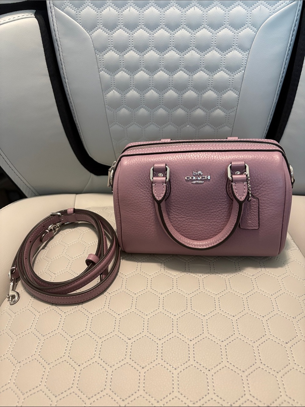 COACH Outlet Mini Rowan Satchel in Lilac